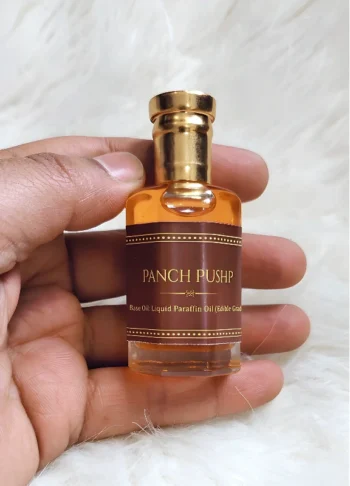 PanchPushp Attar – Made with Fresh Flower & Edible Grade Liquid Paraffin Oil
