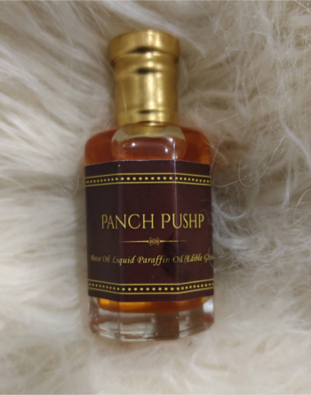 PanchPushp Attar – Made with Fresh Flower & Edible Grade Liquid Paraffin Oil